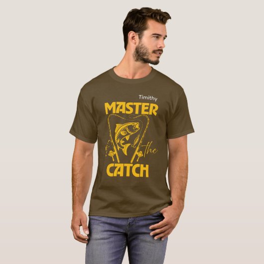 Master Of The Catch Custom SVG Graphic T-Shirt (Devant entier)