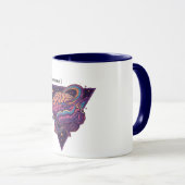 Master of the Mind - Personalized Dr. [Name] Mug (Devant droit)