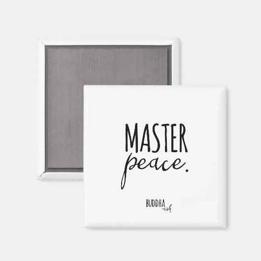 Master Peace Magnet (Recto/Verso)