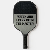 Master Pickleball Player Funny Cool Paddle (Voorkant)