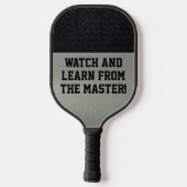 Master Pickleball Player Funny Cool Pickleball Paddle (Achterkant)