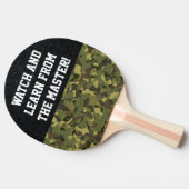 Master Ping Pong Player Ping-Pong Paddle Tafeltennisbatje (Zijkant)
