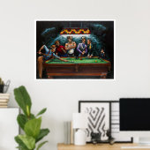 Master Pool Hall Poster (Thuiskantoor)