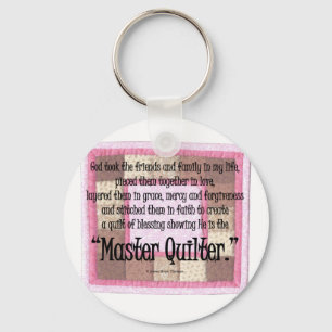 Master quilter sleutelhanger