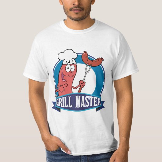 Master Sause Grill T-shirt (Voorkant)
