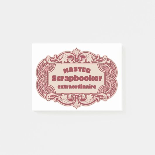 Master Scrapbooker Extraordinaire Post-it® Notes (Voorkant)