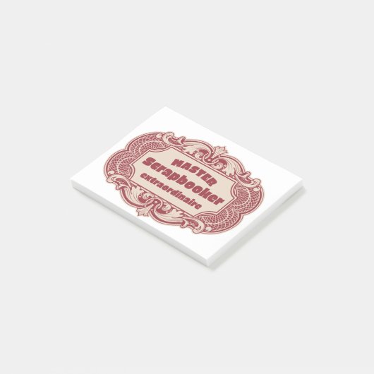 Master Scrapbooker Extraordinaire Post-it® Notes (Schuin)