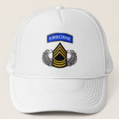 Master Sergeant MSG Airborne Trucker Pet (Voorkant)