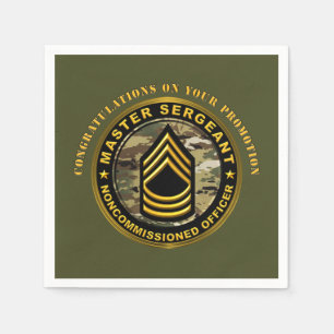 Master Sergeant Promotie MSG Servet