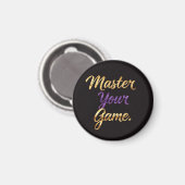 Master uw spel magneet (Voorkant / Achterkant)