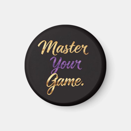 Master uw spel magneet (Voorkant)