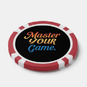 Master uw spel poker chips (Enkel)