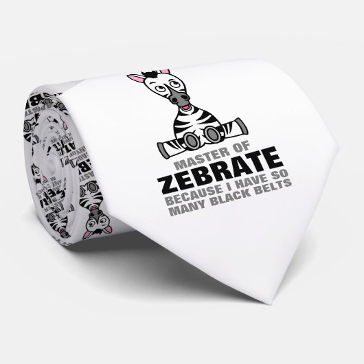 Master van Zebraat, Zebra Stropdas (Opgerold)