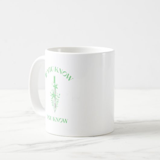 Master Video Game Sword IYKYK Mug (Devant gauche)