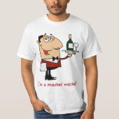 Master Waiter T-shirt (Voorkant)