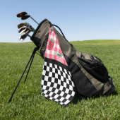 Masterbes en karton golfhanddoek (Groen)