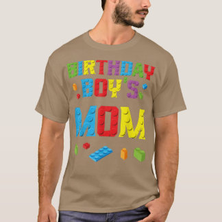 Masterbouwer Birthday Boys Ma Building Bricks B T-shirt