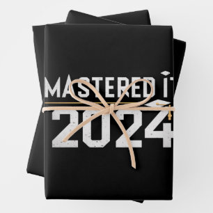 Masterdiploma Beheerst 2024 Masterdiploma Inpakpapier Vel
