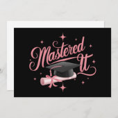 Masterdoctoraat Afstuderen MBA-Afstuderen Kaart (Voorkant / Achterkant)