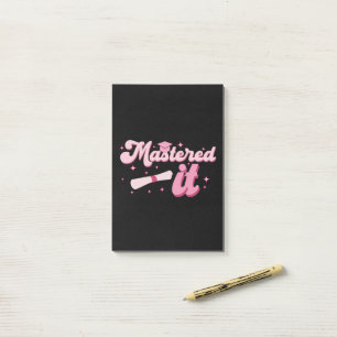 Masterdoctoraat Afstuderen MBA-Afstuderen Post-it® Notes