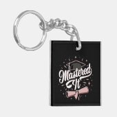 Masterdoctoraat Afstuderen MBA-Afstuderen Sleutelhanger (Voorkant Links)