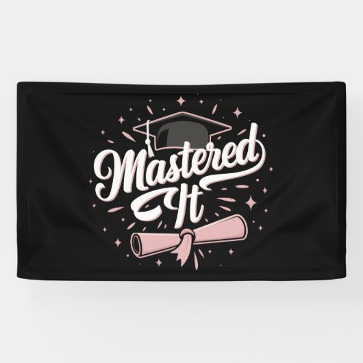 Masterdoctoraat Afstuderen MBA-Afstuderen Spandoek (Horizontaal)