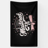 Masterdoctoraat Afstuderen MBA-Afstuderen Spandoek (Verticaal)