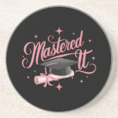 Masterdoctoraat Afstuderen MBA-Afstuderen Zandsteen Onderzetter (Voorkant)