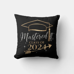 Mastered It Class van 2024 Afstuderen Gifts voor h Kussen