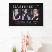 Mastered IT Fotocollage Masters Afstuderen Spandoek (Insitu)
