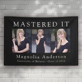 Mastered IT Fotocollage Masters Afstuderen Spandoek