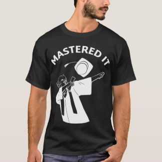 Mastergraad in IT Dabbing T-shirt