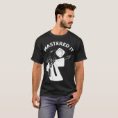 Mastergraad in IT Dabbing T-shirt (Voorkant volledig)