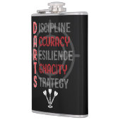 Mastering DARTS: De Core Principles Vinyl verpakt Heupfles (Links)