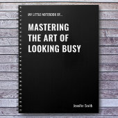 Mastering the Art Funny Quote Notitieboek