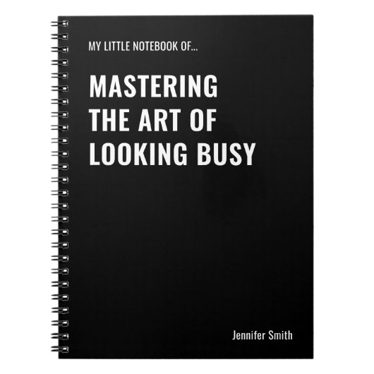 Mastering the Art Funny Quote Notitieboek (Voorkant)