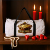 Mastering the Game: Pool Shark Logo on Pool Table Plunjezak