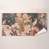 Masterpiece of traditional Thai style painting art (Serviette de bain)