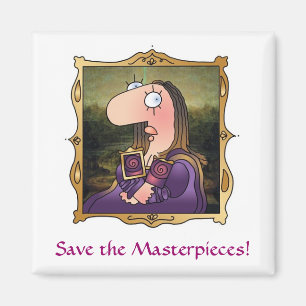 MASTERPIEKEN Breast Cancer Awareness Square Magnet Magneet