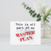 Masterplan Briefkaart (Staand voorkant)