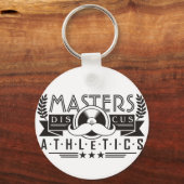 Masters atletiek Discusus Sleutelhanger (Voorkant)
