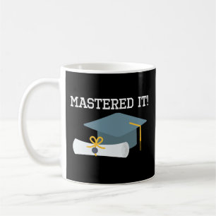 Masters Degree Afstuderen 2018 Mastered Coffee Mok