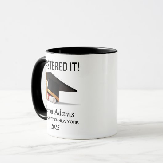 Masters Degree Afstuderen beheerst het Mok (Voorkant links)