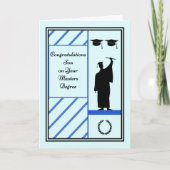 Masters Degree Kaart voor Son Two (Voorkant)