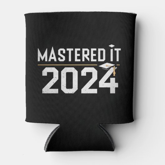 Master's Degree Mastered IT 2024 Masters Degree Blikjeskoeler (Voorkant)