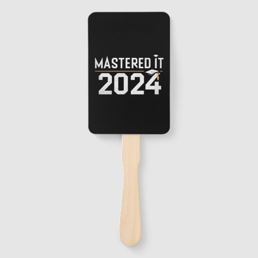 Master's Degree Mastered IT 2024 Masters Degree Handwaaier (Voorkant)