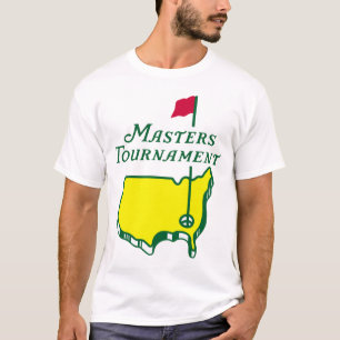 Masters Golf Tournament Black golf T-shirt