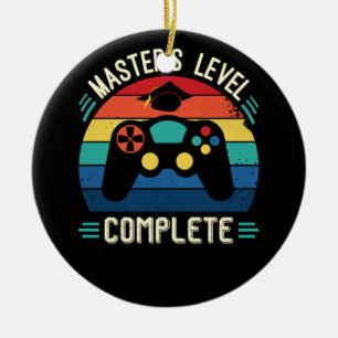 Master's Level Complete, Afstuderen GIft, meesters Keramisch Ornament