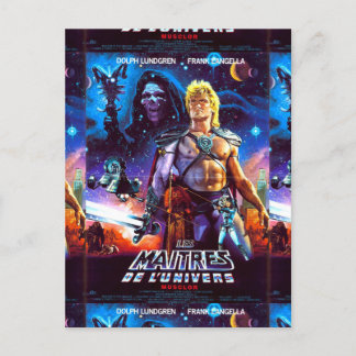 Masters Of The Universe 80s Movie He Man Scifi Feestdagenkaart