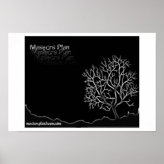 Masters Plan Poster (Voorkant)